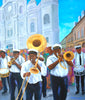 Jackson Square Marching Band (right)