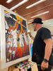 NCAA Fan Experience Live Painting by Frenchy